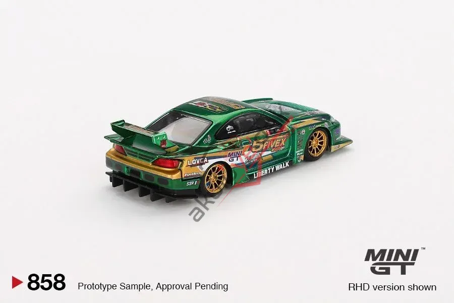 (ÖN SATIŞ) Mini GT 1/64 Nissan LB-Super Silhouette S15 SILVIA LBWK 2024 Fausto Racing MGT00858