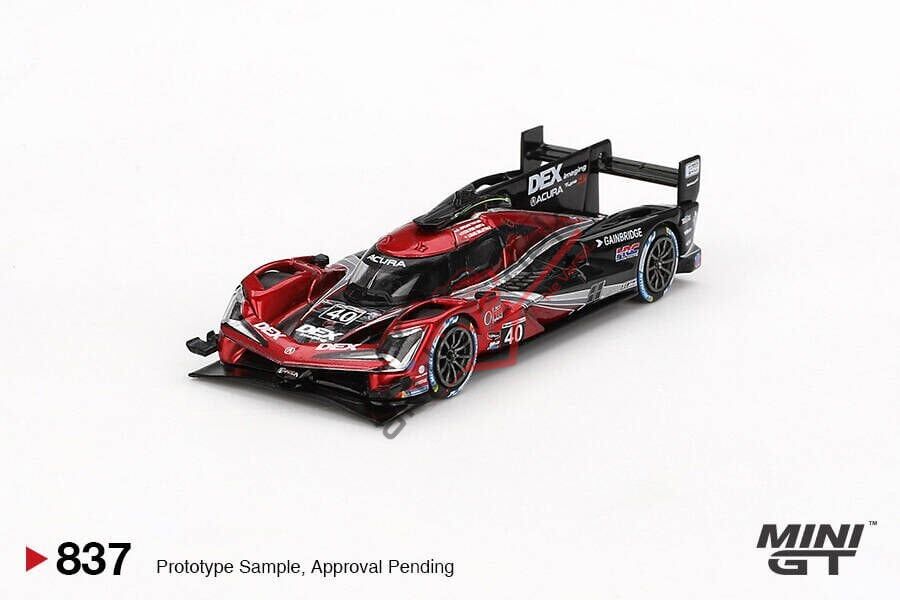 (ÖN SATIŞ) Mini GT 1/64 Acura ARX-06 GTP Wayne Taylor Racing with Andretti 2024 IMSA Sebring 12Hrs Winner MGT00837