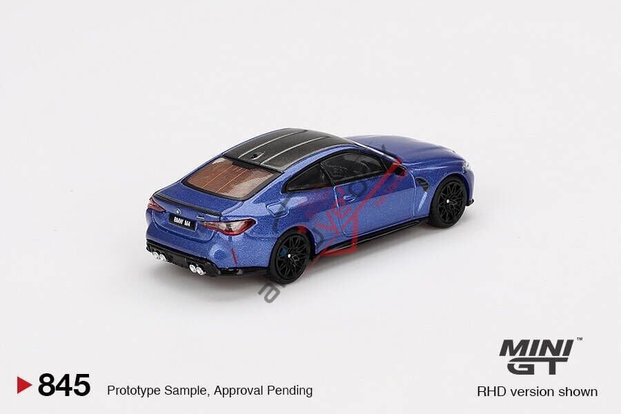 (ÖN SATIŞ) Mini GT 1/64 BMW M4 Competition (G82) Portimao Blue MGT00845