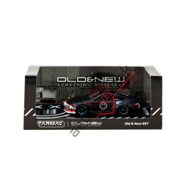 Tarmac Works 1/64 Old & New 997 Matte Black - HOBBY64 T64-TL053-MB