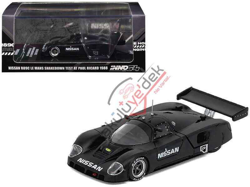 Inno 1/64 Nissan R89C Le Mans Shakedown Test At Paul Ricard 1988 IN64-R89C-LMT1988