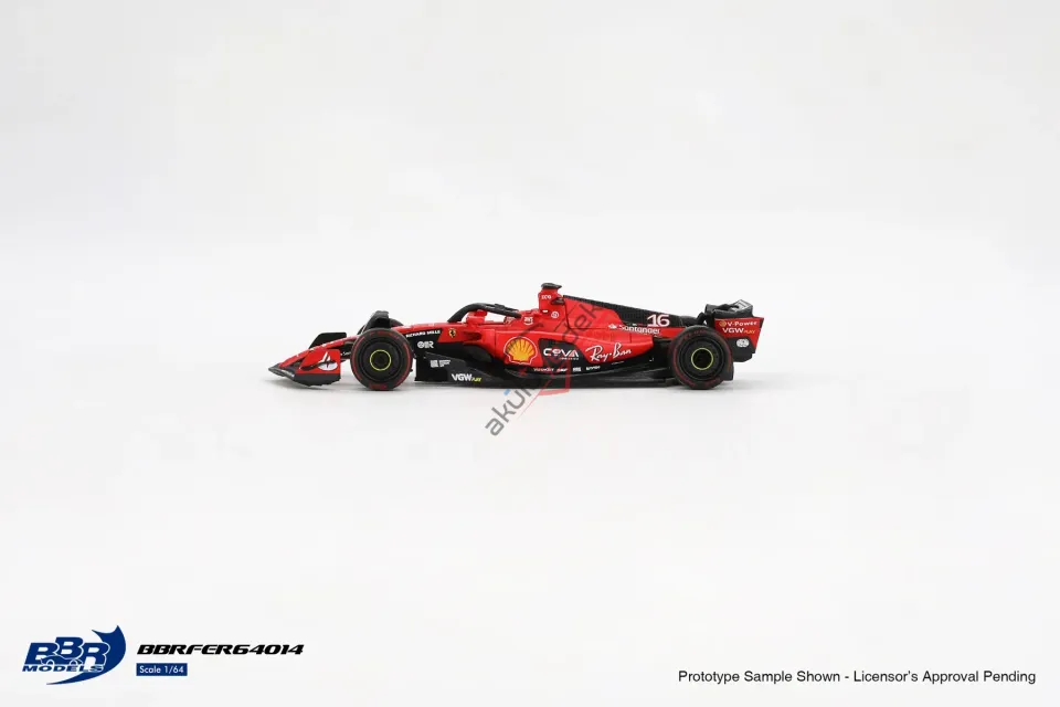 Mini GT 1/64 BBR: 1/64 Ferrari SF-23 Bahrain GP 2023 #16 C. Leclerc BBRFER64014