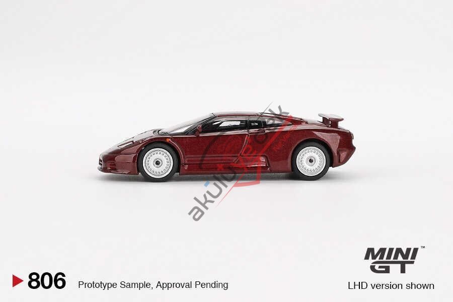 Mini GT 1/64 Bugatti EB110 GT Dark Red Metallic - MGT00806