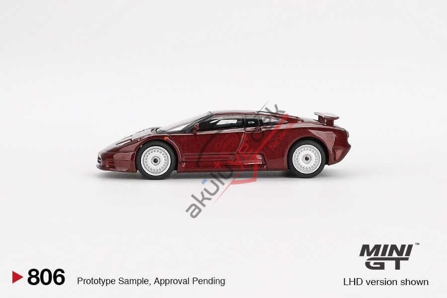Mini GT 1/64 Bugatti EB110 GT Dark Red Metallic - MGT00806