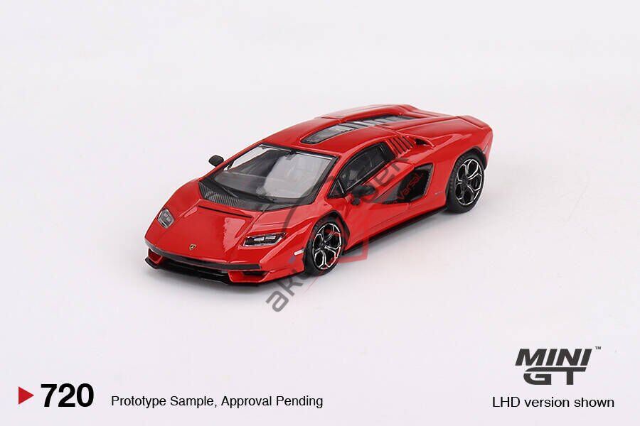Mini GT 1/64 Lamborghini Countach LPI 800-4 Rosso Mars MGT00720
