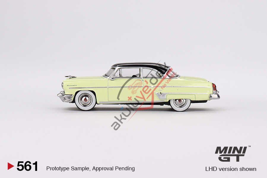 Mini GT 1/64 Lincoln Capri 1954 Premier Yellow MGT00561