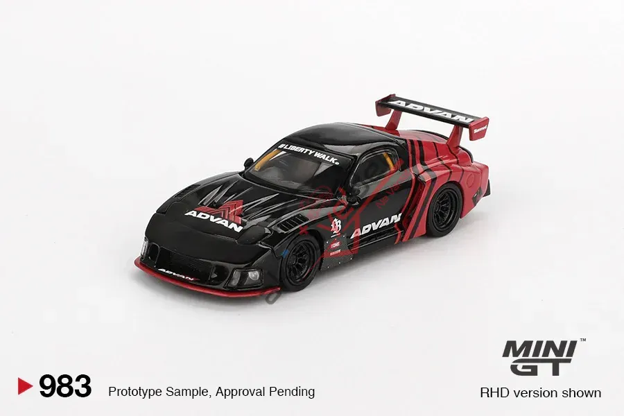 Mini GT 1/64 Mazda RX-7 LB-Super Silhouette Advan MGT00983