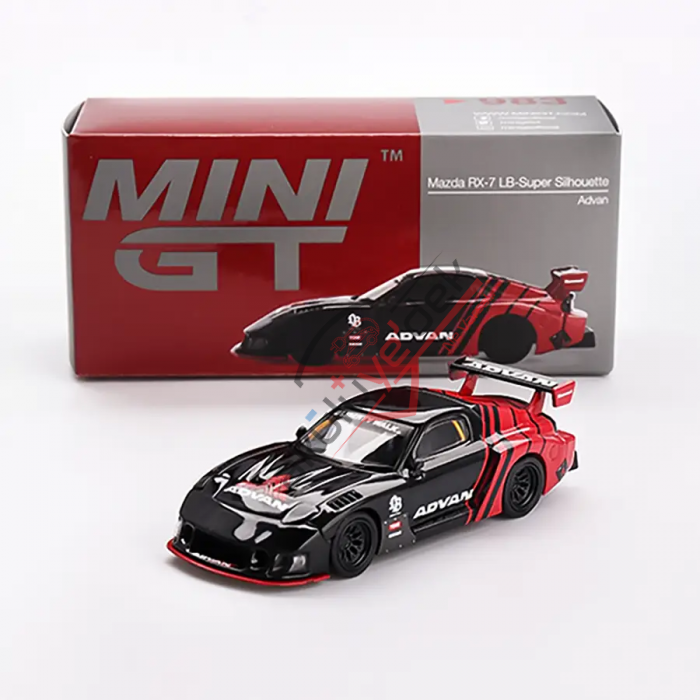 Mini GT 1/64 Mazda RX-7 LB-Super Silhouette Advan MGT00983