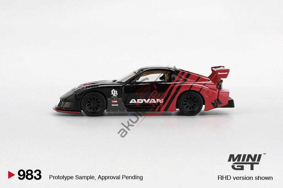 Mini GT 1/64 Mazda RX-7 LB-Super Silhouette Advan MGT00983