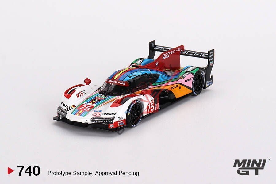 Mini GT 1/64 Porsche 963 #75 Porsche Penske Motorsport 2023 24 Hrs of Le Mans MGT00740