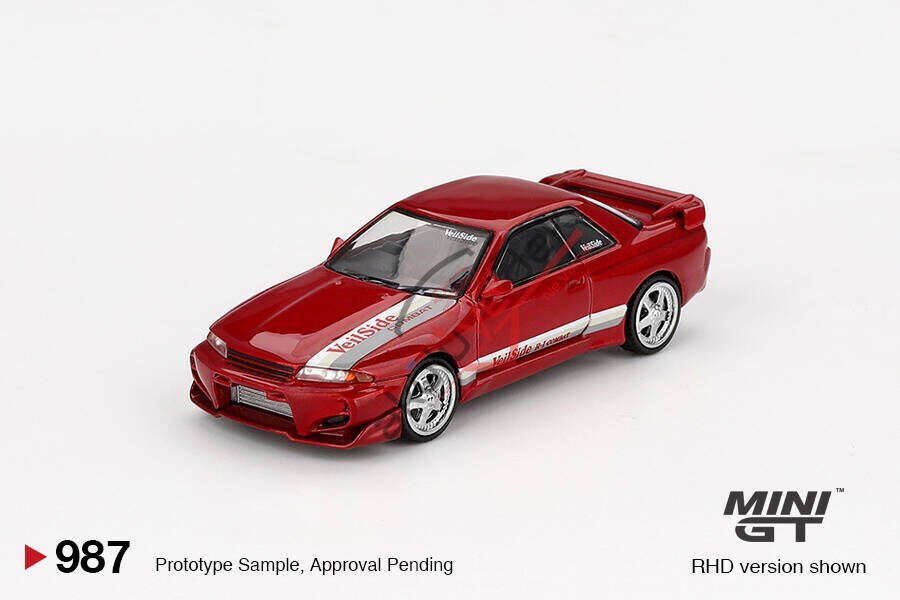Mini GT 1/64 Nissan Skyline GT-R (R32) VeilSide Combat C-I Gem Red MGT00987