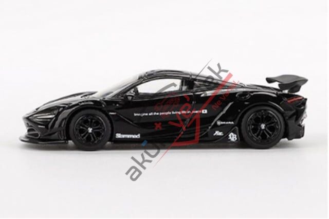 Mini GT 1/64 McLaren 720S LB Works Black MGT00777
