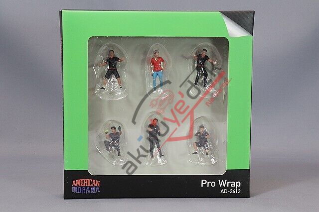 1:64 Figurine Set ''Pro-Wrap'' -- American Diorama AD-2413