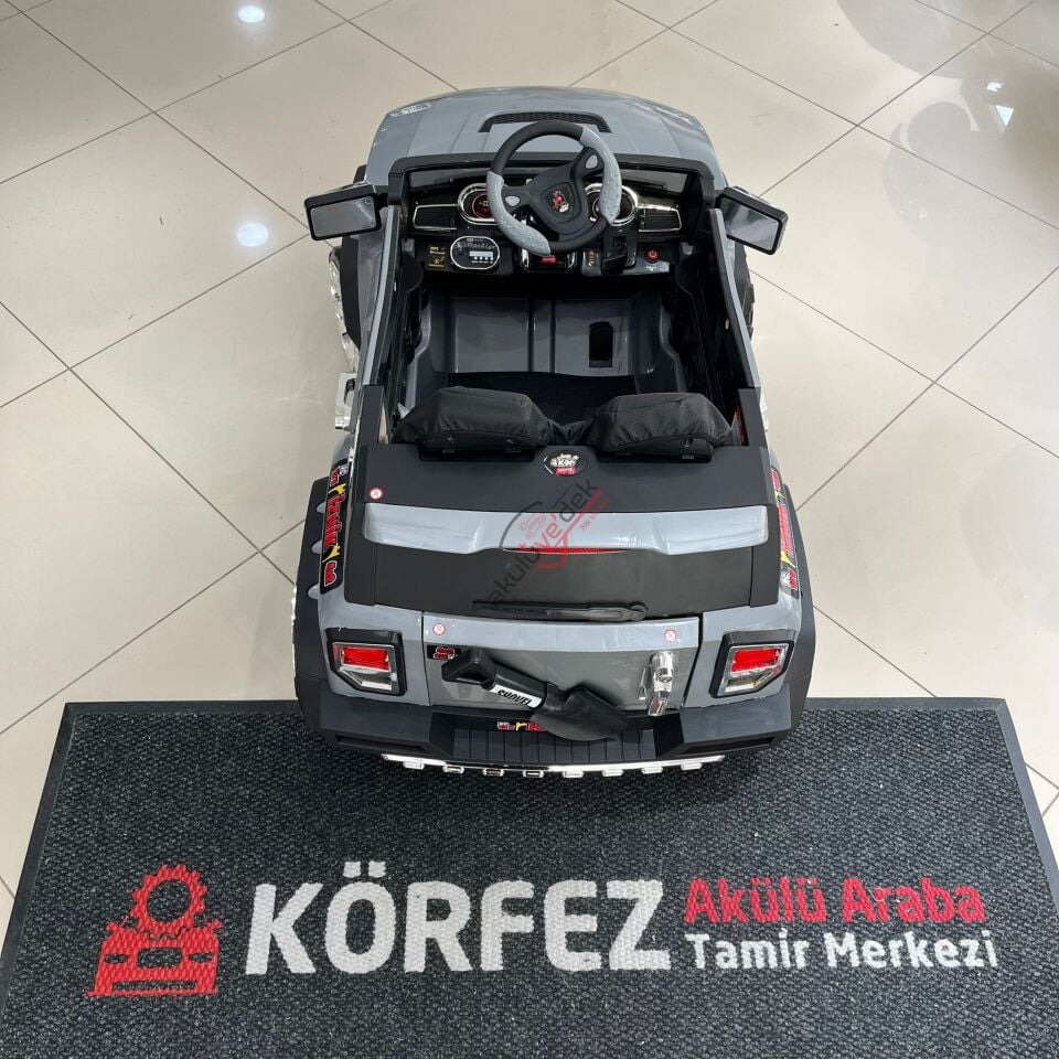 Akar İznik 12 V Çift Kişilik Uzaktan Kumandalı Akülü Araba Jip 4×2