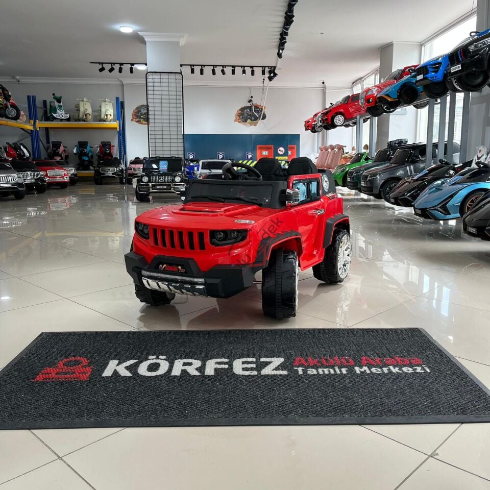 Akar İznik 12 V Çift Kişilik Uzaktan Kumandalı Akülü Araba Jip 4×2