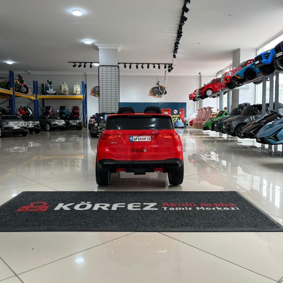 Akar Boss GT Kırmızı Uzaktan Kumandalı 4X2 12 VOLT Akülü Araba(97-053)