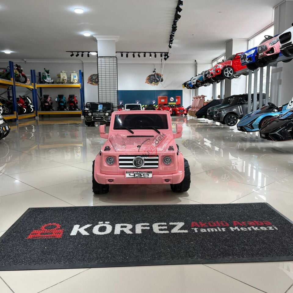 439A BHU12 AKÜLÜ  JEEP 12V - pembe