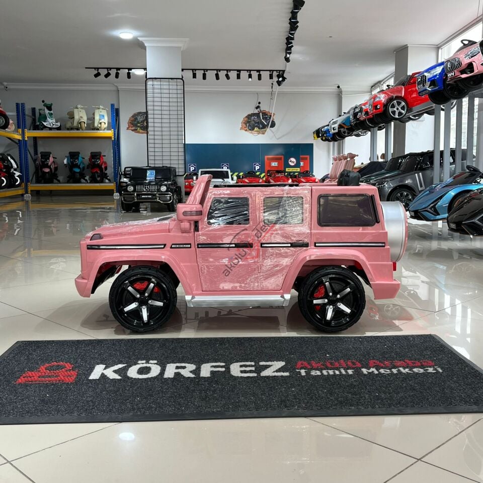 439A BHU12 AKÜLÜ  JEEP 12V - pembe