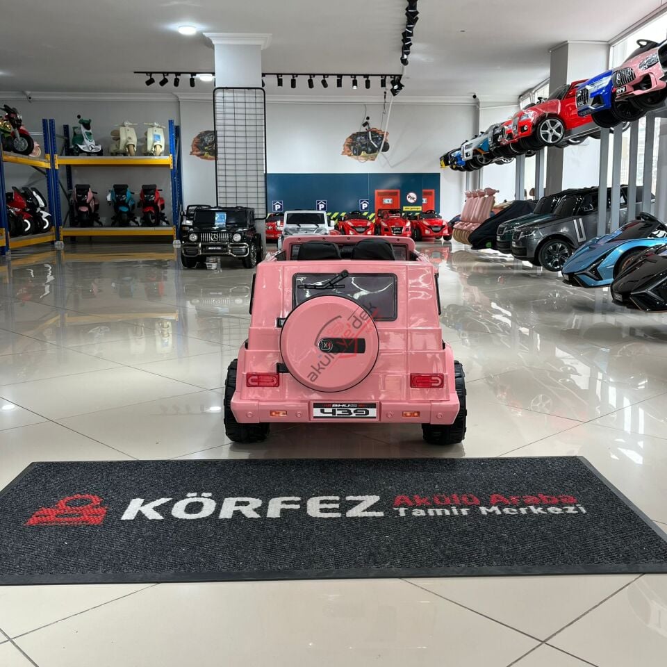 439A BHU12 AKÜLÜ  JEEP 12V - pembe