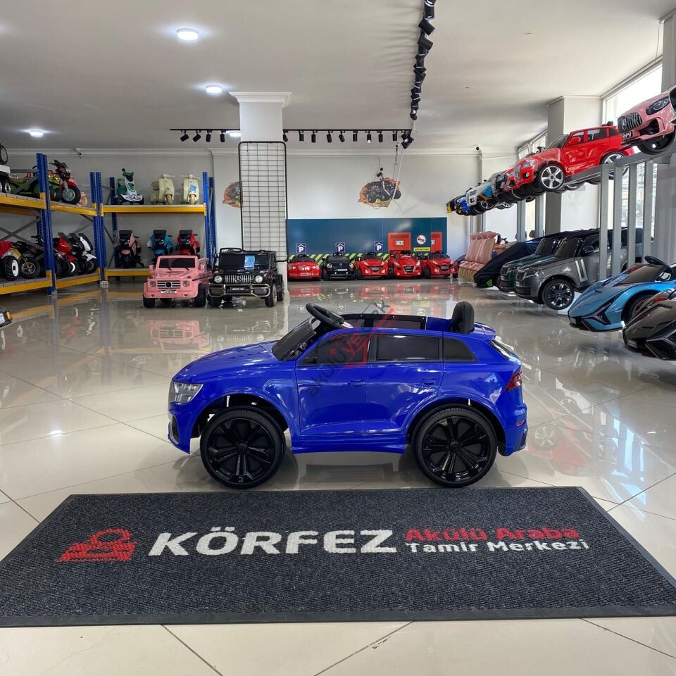 Babyhope Sportpower Akülü Araba 12v 445 Mavi