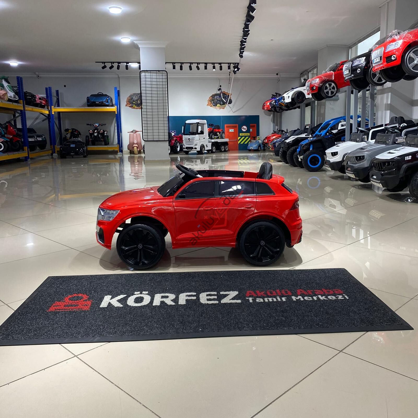 Babyhope Sportpower Akülü Araba 12v 445 kırmızı