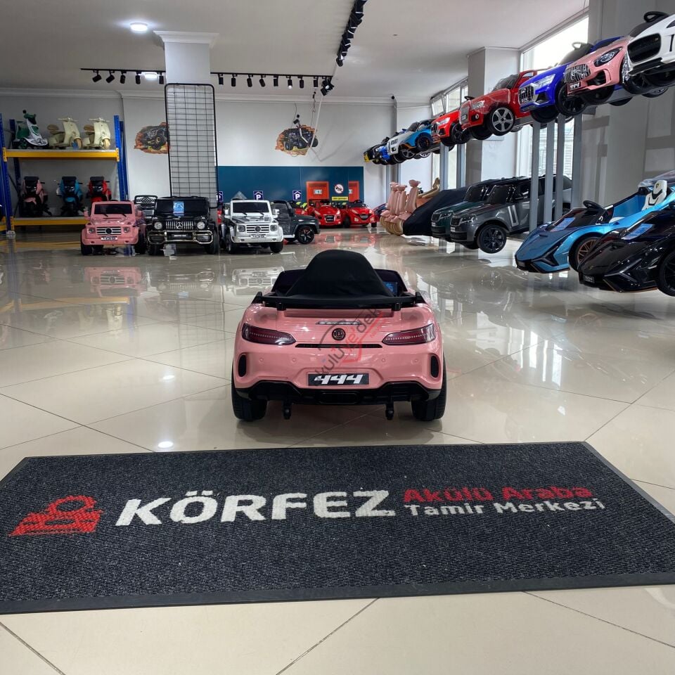 444 GTR SPORT AKÜLÜ ARABA 12V - pembe