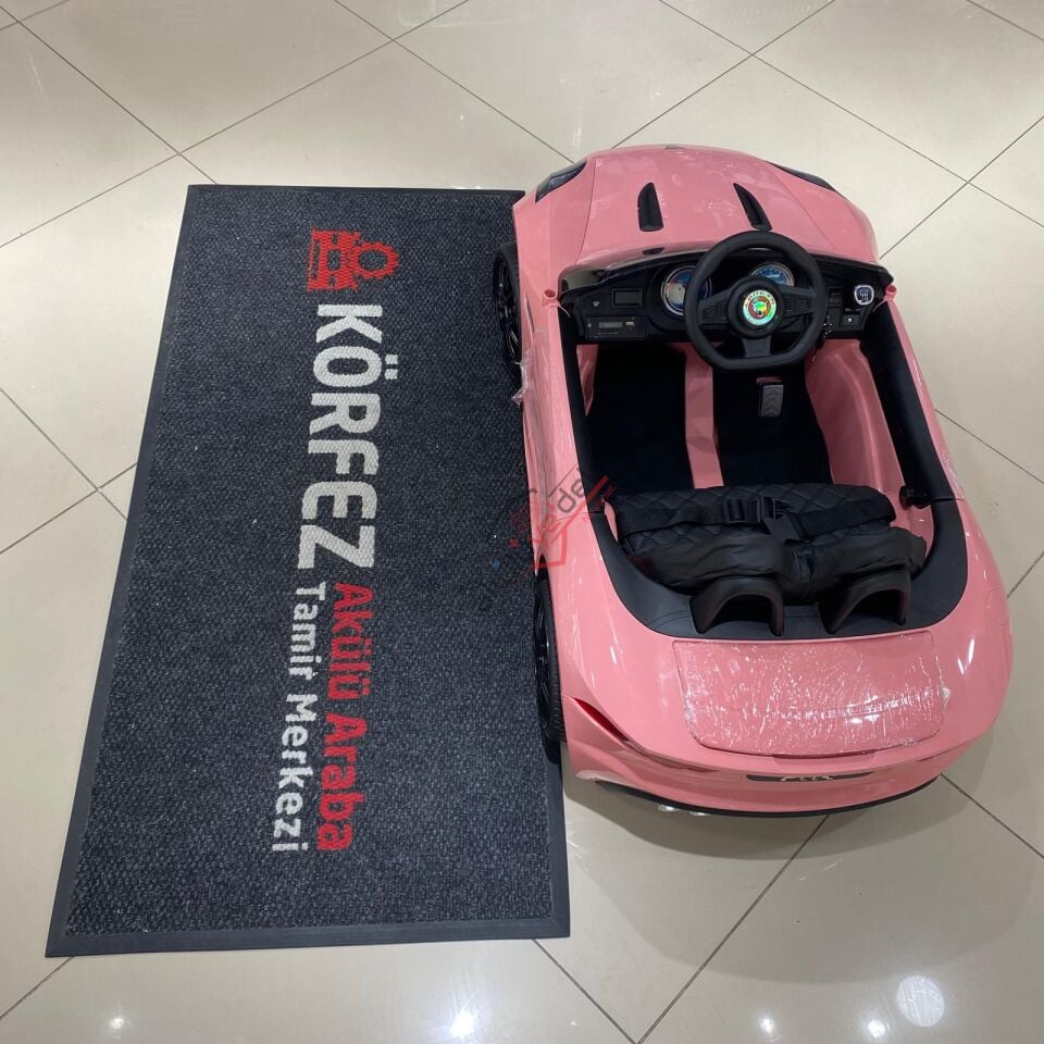 442 COUGAR AKÜLÜ ARABA 12V KUMANDALI -  pembe