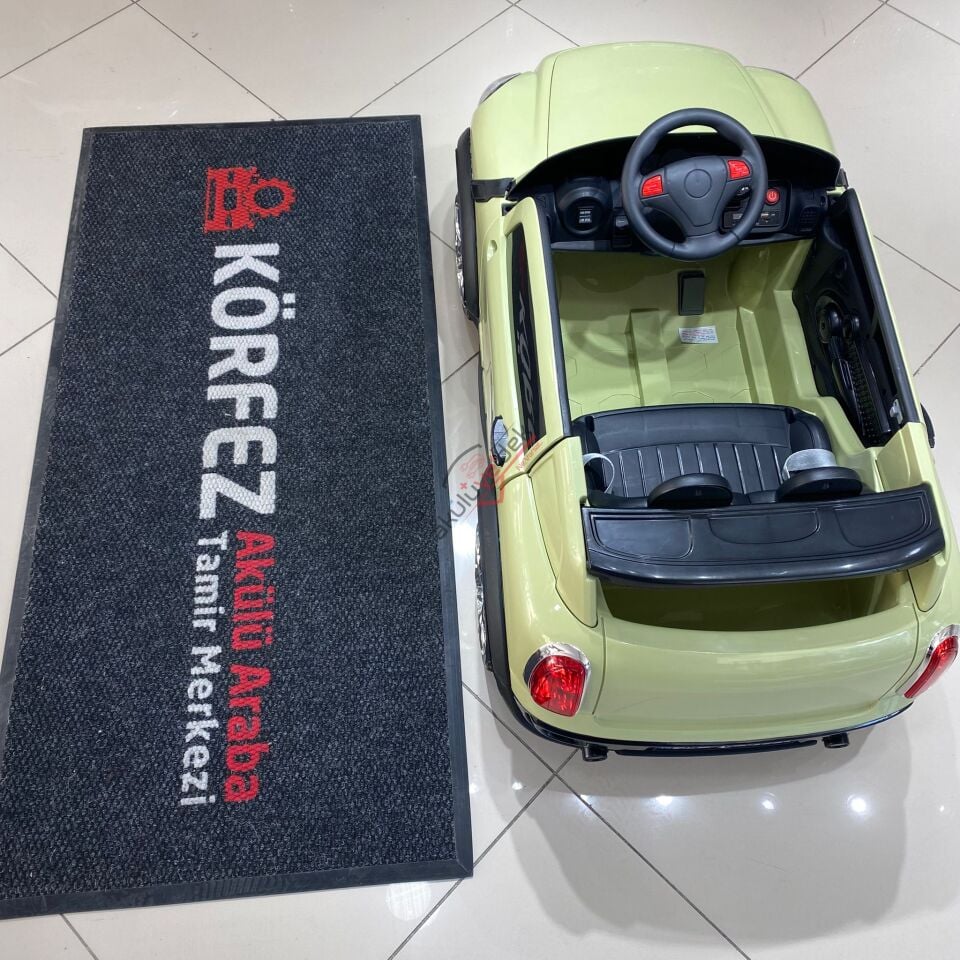 Dolu Coupe Akülü Araba Uzaktan Kumandalı 12V Nuve Yeşil