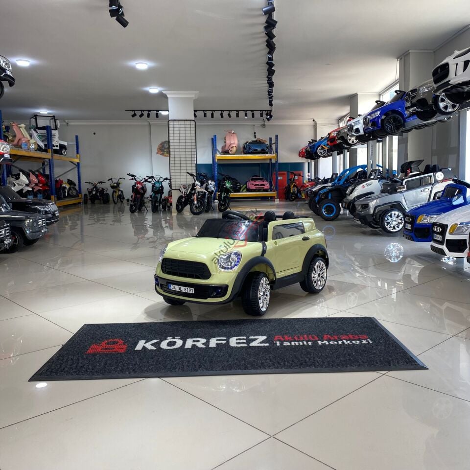 Dolu Coupe Akülü Araba Uzaktan Kumandalı 12V Nuve Yeşil