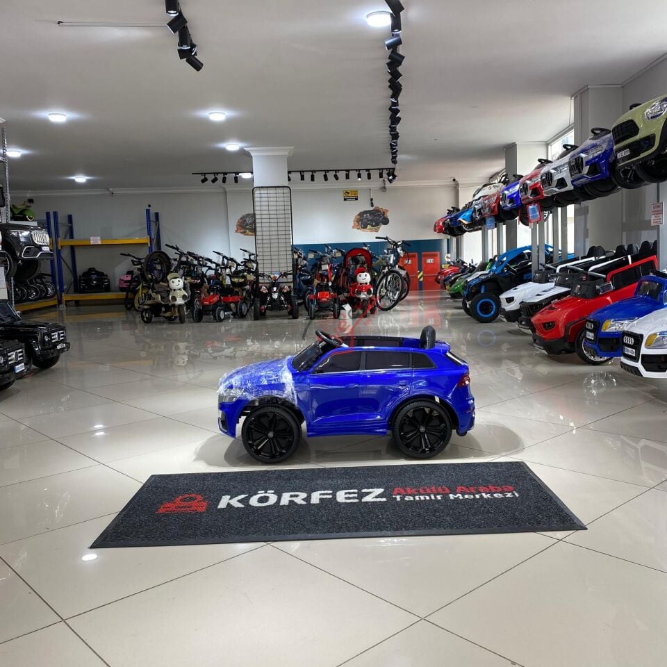 Babyhope Sportpower Akülü Araba 12v 445 Mavi