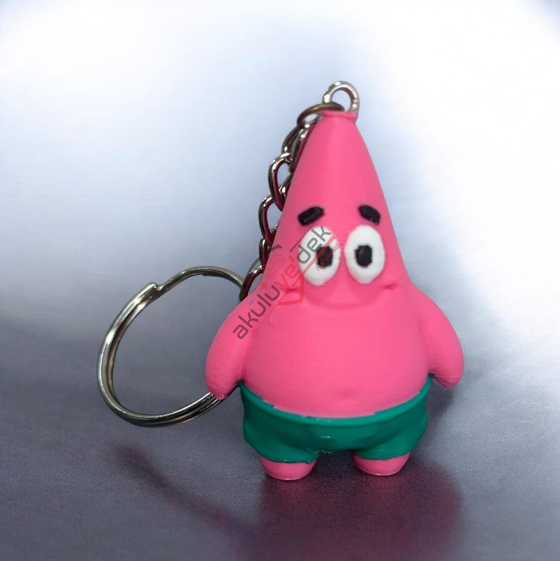 3D Anahtarlık Patrick Figürü