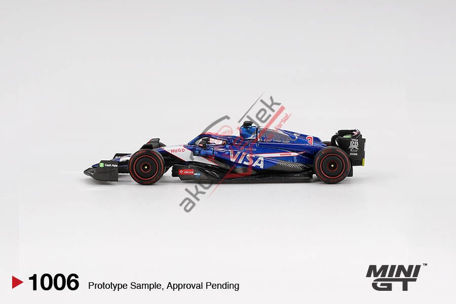 Mini GT 1/64 RB VCARB 01 Daniel Ricciardo 2024 F1 2024 Bahrain GP MGT01006