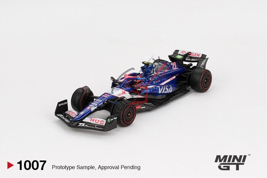 Mini GT Mini GT 1/64 RB VCARB 01 #22 Yuki Tsunoda 2024 F1 2024 Bahrain GP MGT01007