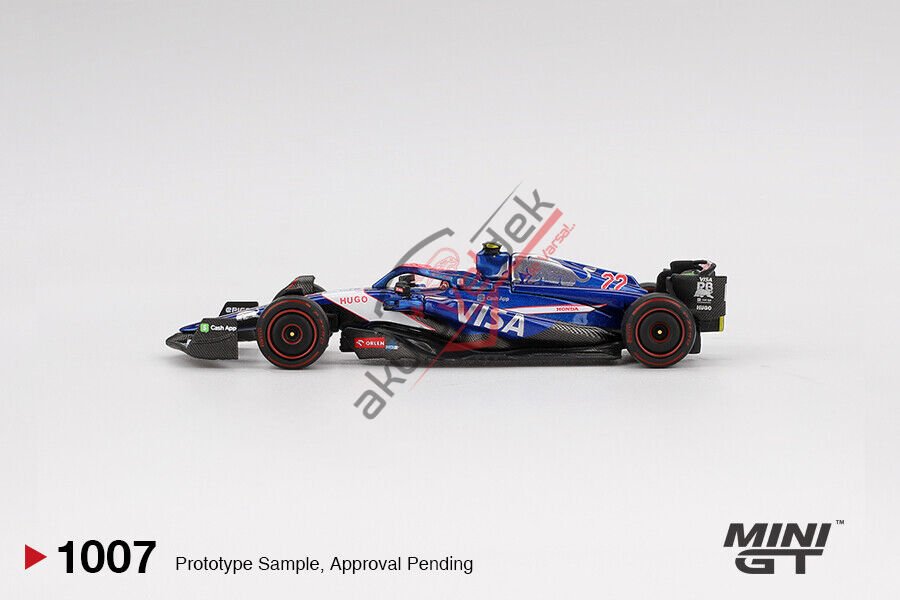 Mini GT Mini GT 1/64 RB VCARB 01 #22 Yuki Tsunoda 2024 F1 2024 Bahrain GP MGT01007