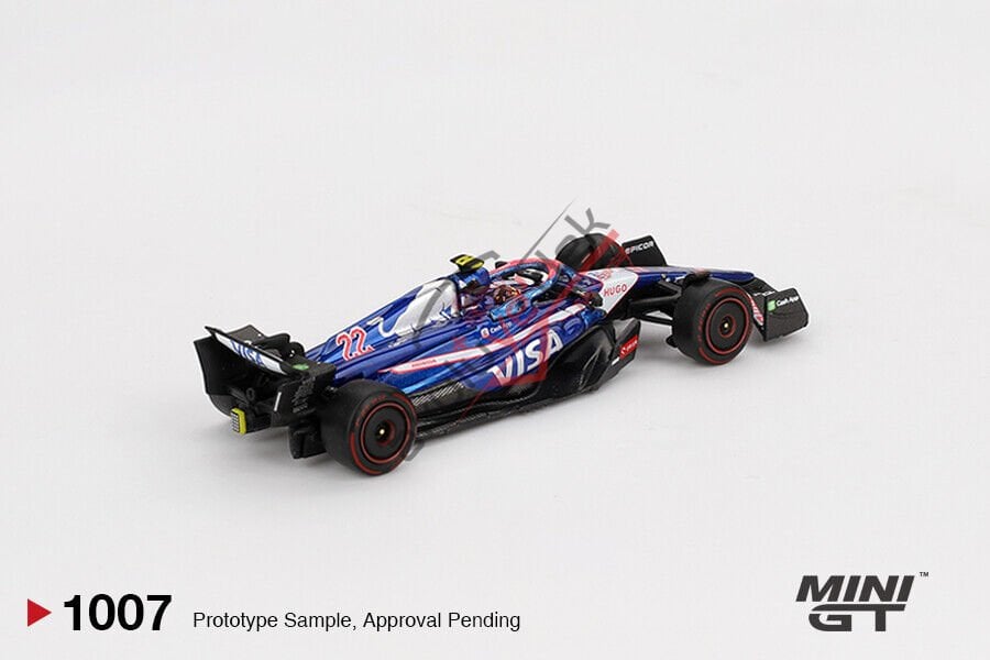Mini GT Mini GT 1/64 RB VCARB 01 #22 Yuki Tsunoda 2024 F1 2024 Bahrain GP MGT01007