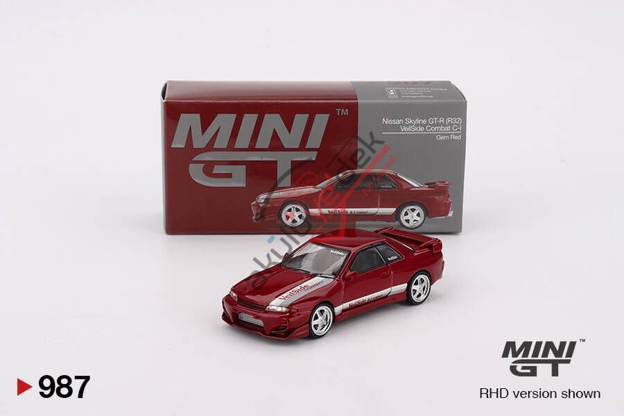 Mini GT 1/64 Nissan Skyline GT-R (R32) VeilSide Combat C-I Gem Red MGT00987