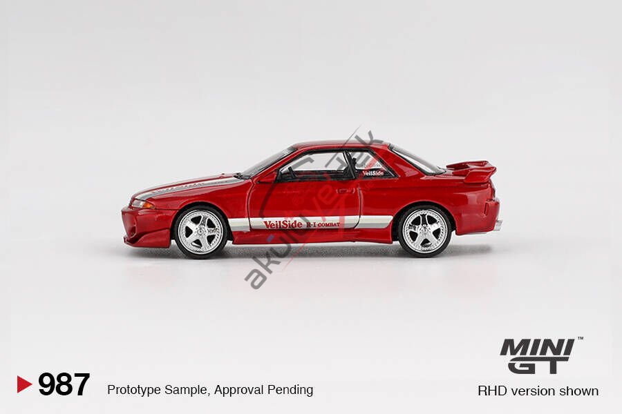 Mini GT 1/64 Nissan Skyline GT-R (R32) VeilSide Combat C-I Gem Red MGT00987