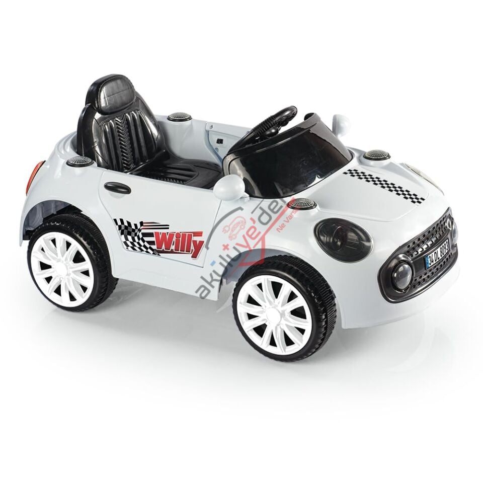 DOLU WİLLY AKÜLÜ ARABA PLASTİK ROT KOLU