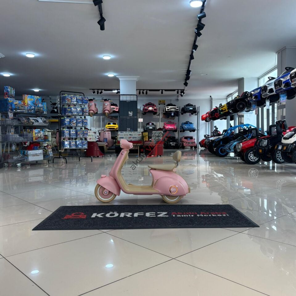 MİNİ VESPA 12V PEMBE